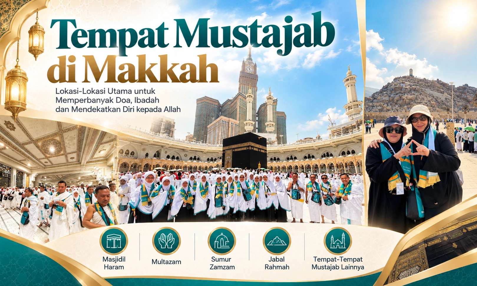Tempat Mustajab di Makkah: 12 Lokasi Doa Dikabulkan
