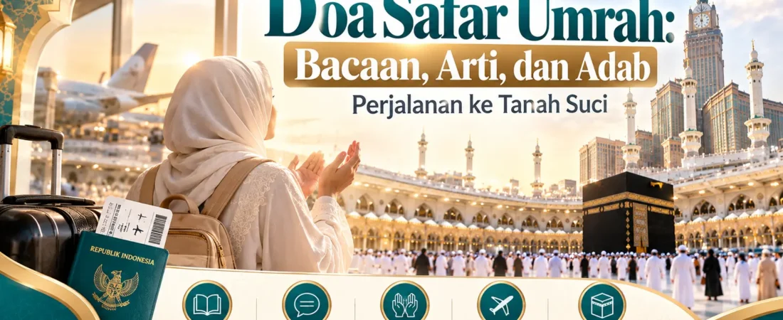 Doa Safar Umrah: Bacaan, Arti, dan Adab Perjalanan ke Tanah Suci