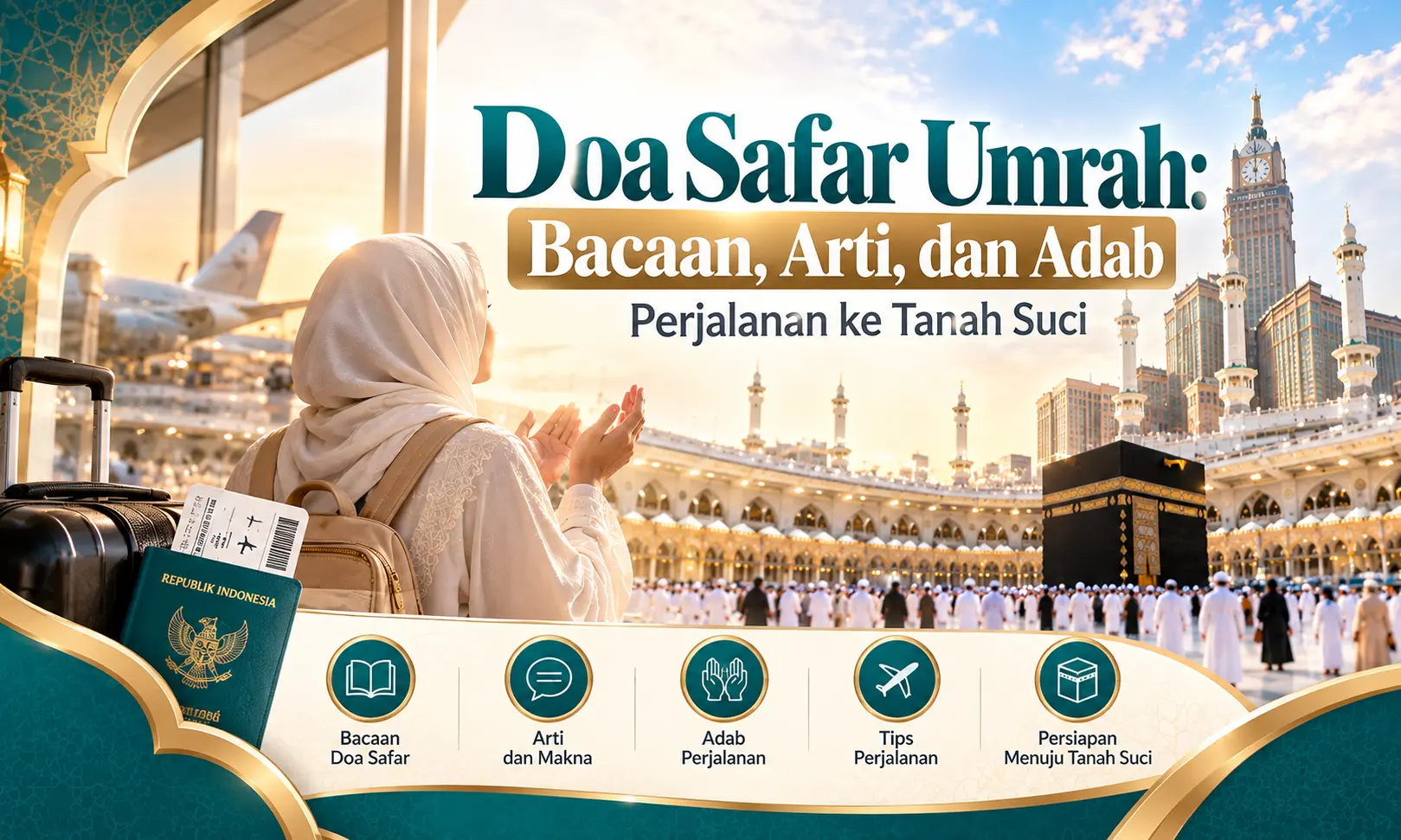 Doa Safar Umrah: Bacaan, Arti, dan Adab Perjalanan ke Tanah Suci