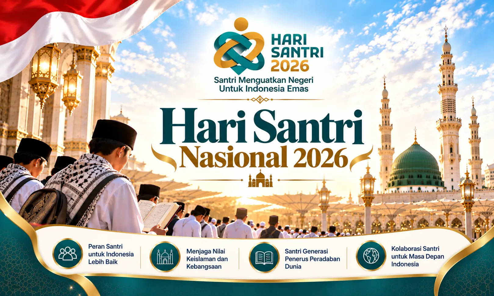 Semangat Hari Santri Nasional 2026: Santri Menguatkan Negeri